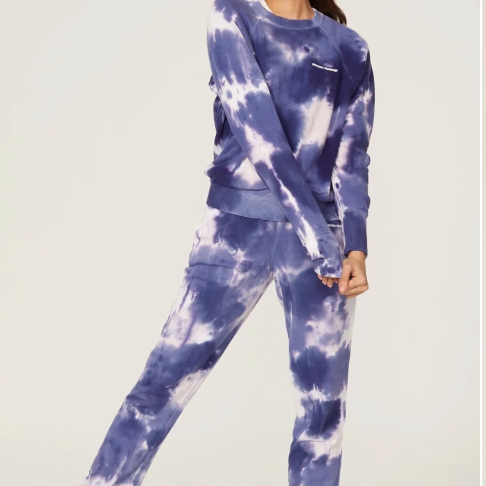 Spiritual Gangster Wildflower Tie Dye Bridget Sweatshirt